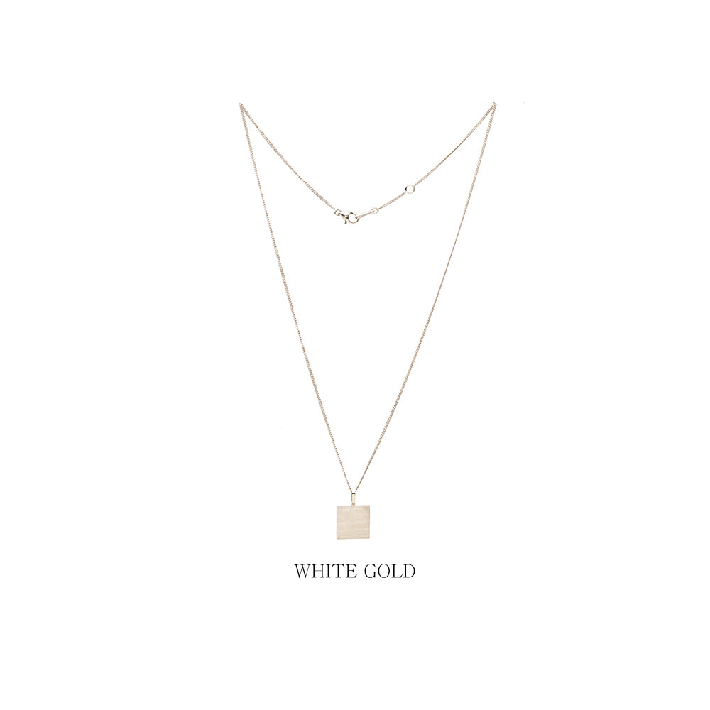 14k 18k daily gold necklace simple design handmade