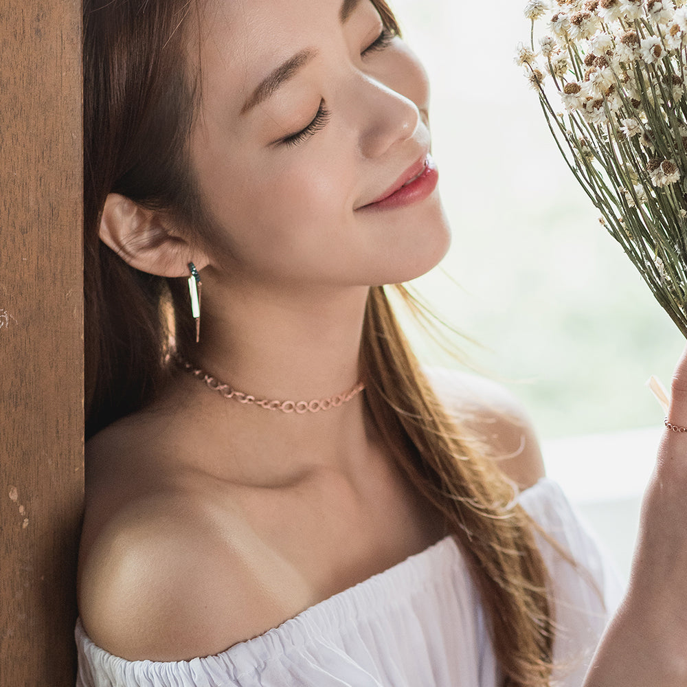 14K 18K bold chocker GOLD necklace anniversary gift custom