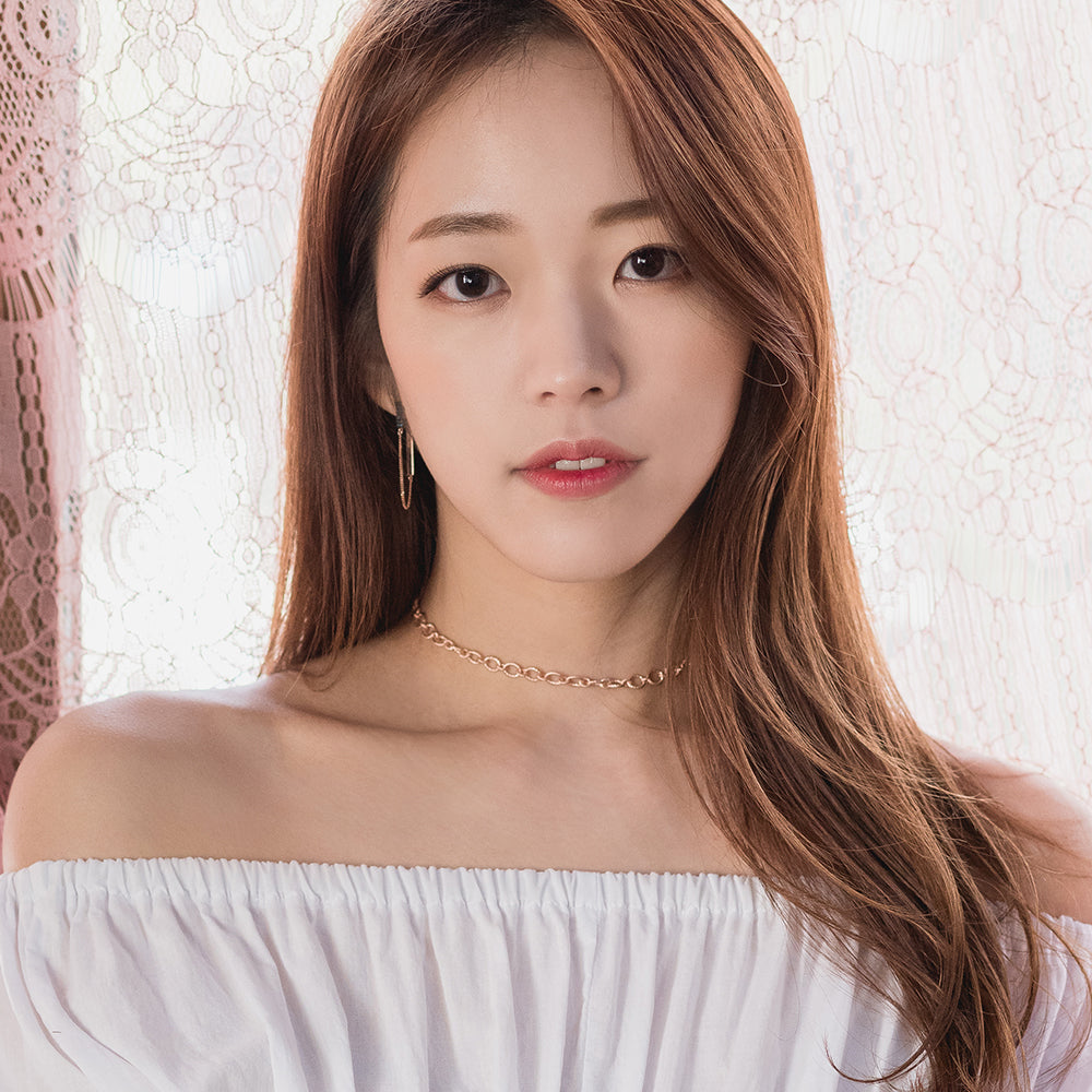 14K 18K bold chocker necklace anniversary gift custom korea