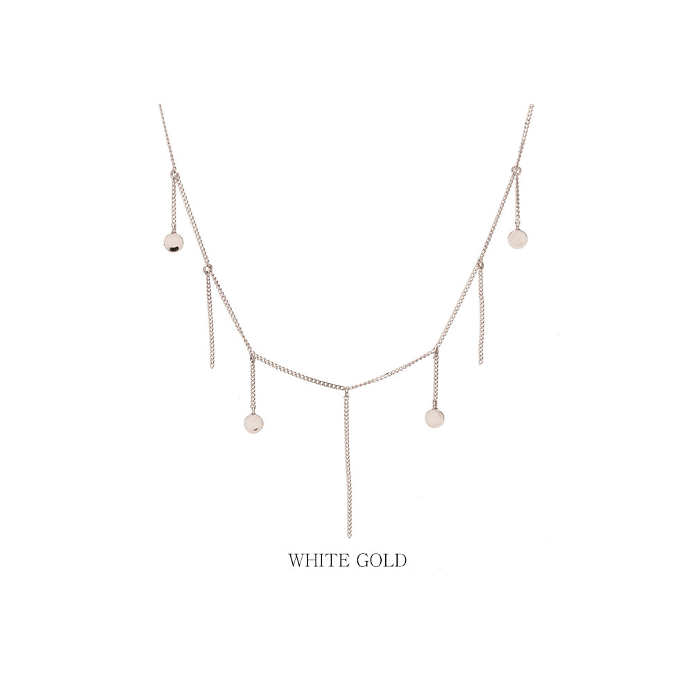 14k 18k unique gold necklace chain Chocker neclace gift