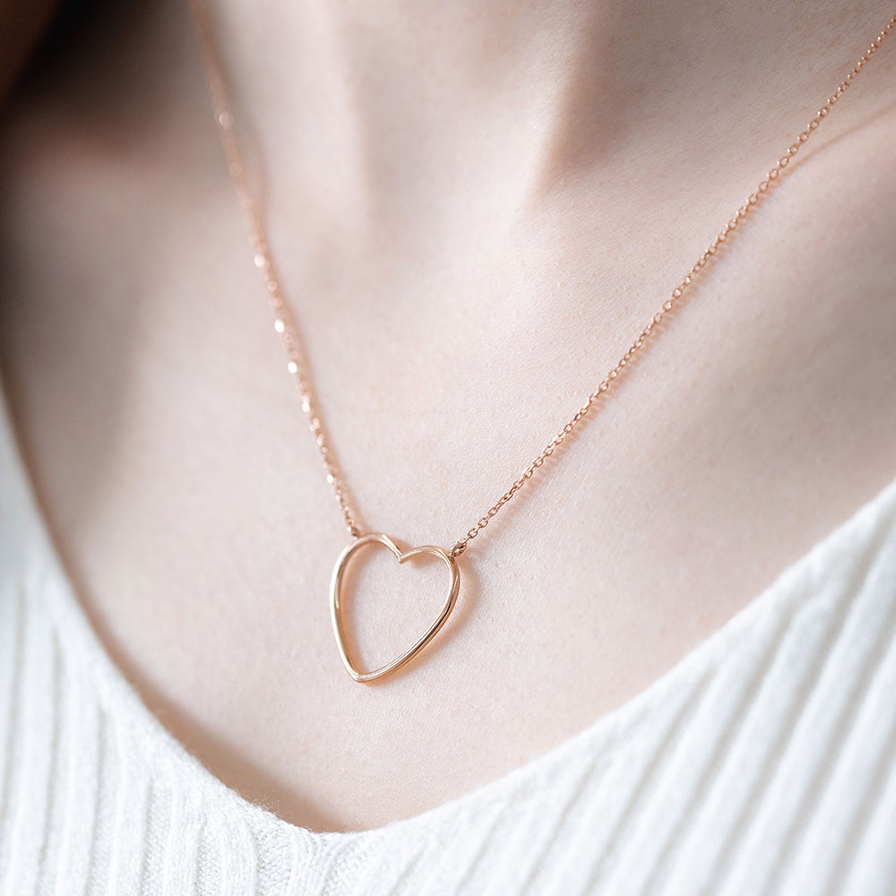 daily necklace GOLD 14k 18k 585 570 office-wear handmand K-jewerly