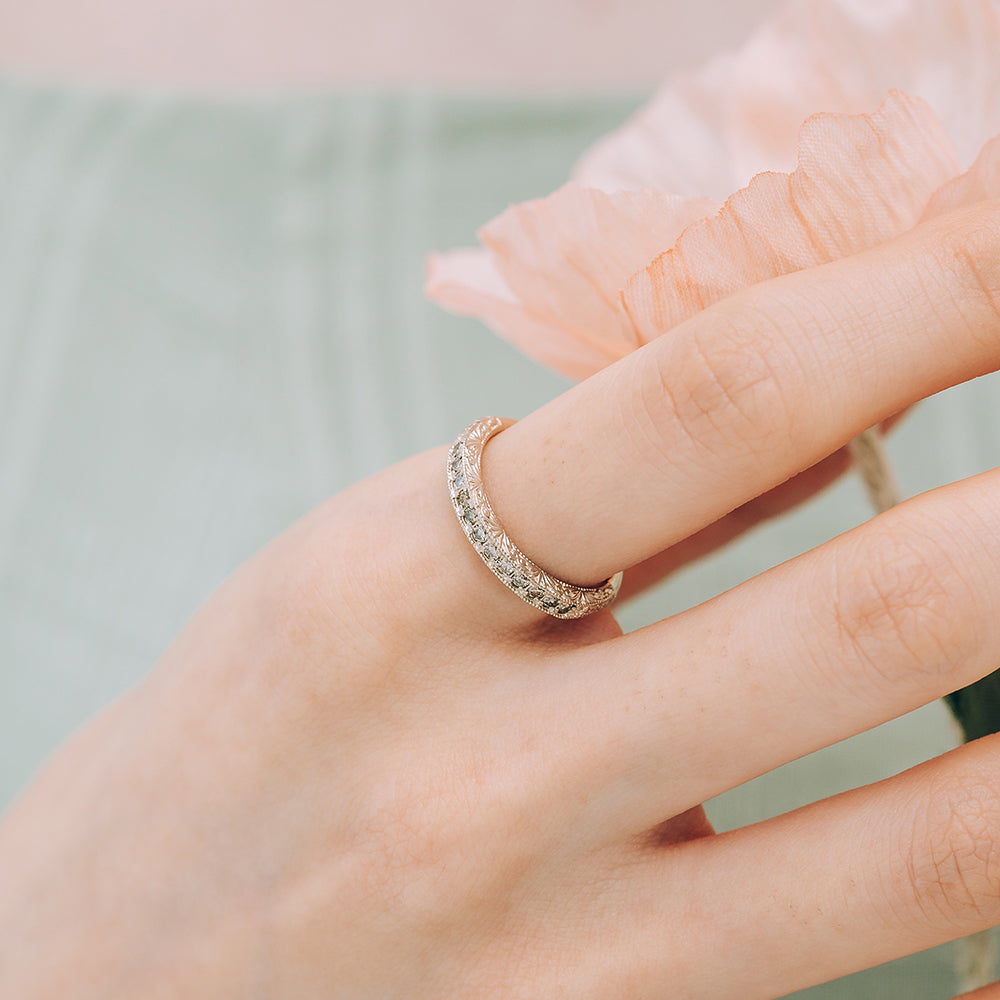 14k 18k gold diamond wedding ring multi cognac diamond anniversary gift