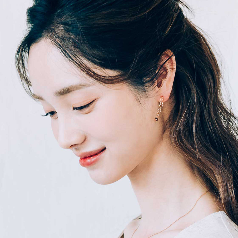 14k gold earring hoop Korea made 18k jewellery  earring  jewelry