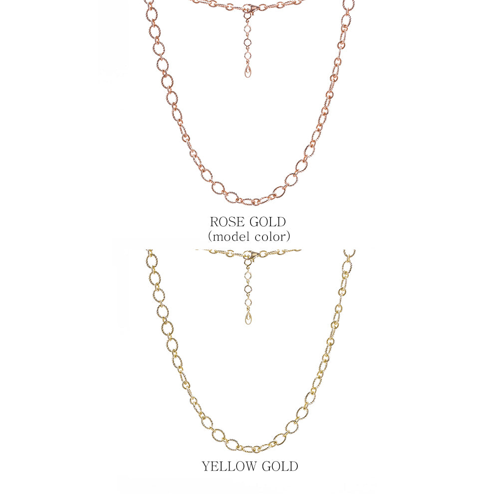 14K 18K bold chocker GOLD necklace anniversary gift custom