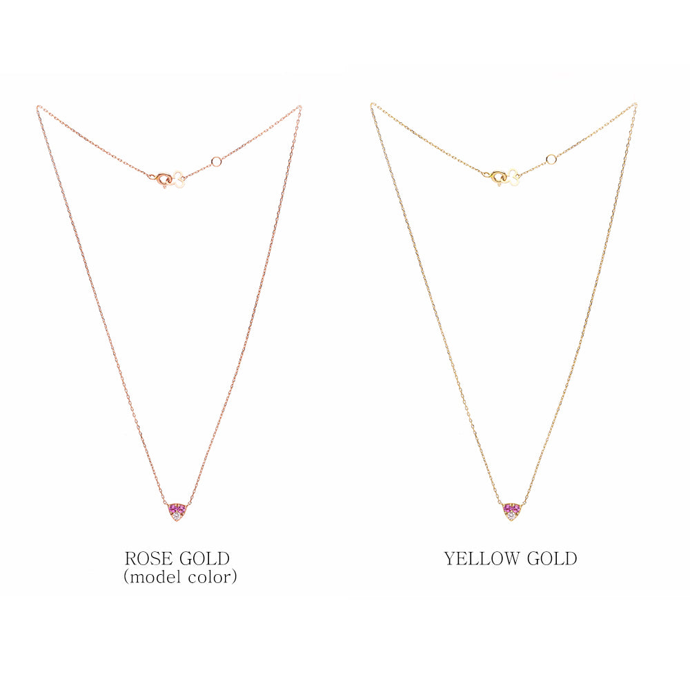 heart stone lovely gold 14k 18k necklace anniversary gift