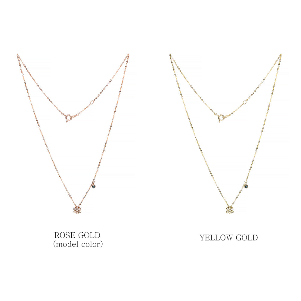 14k 18k diamond A+++ chain gold necklace bling gift anniversary