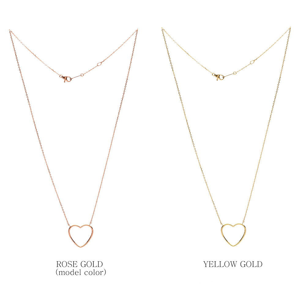 daily necklace GOLD 14k 18k 585 570 office-wear handmand K-jewerly