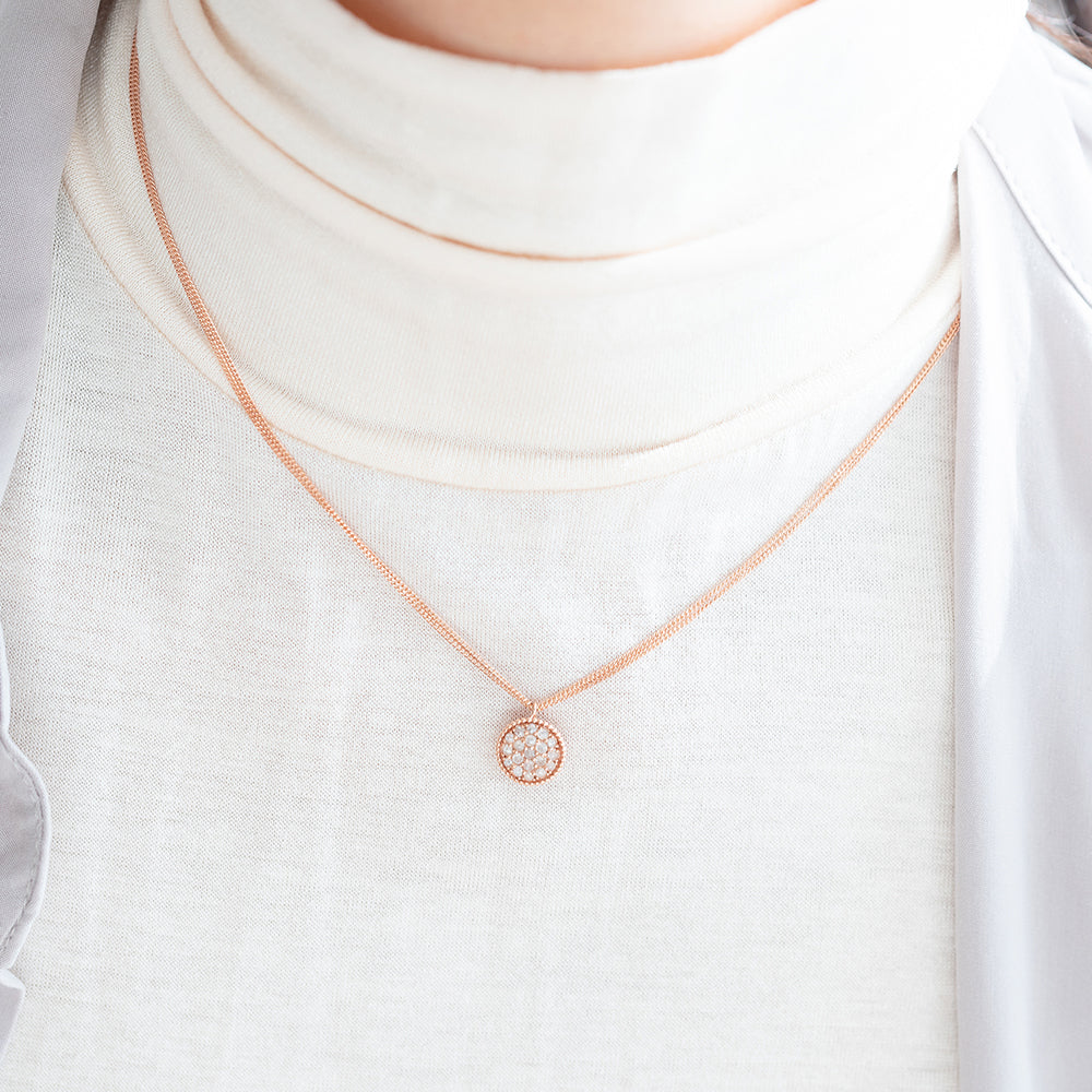 14k 18k grey rough diamond A+++ wedding propose necklace