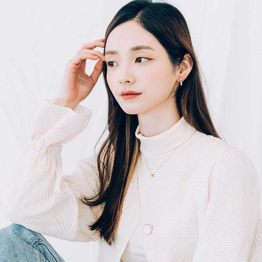 heart stone lovely gold 14k 18k necklace anniversary gift