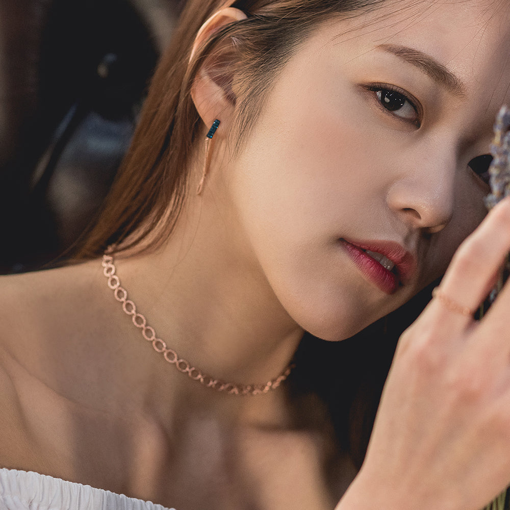 14K 18K bold chocker GOLD necklace anniversary gift custom