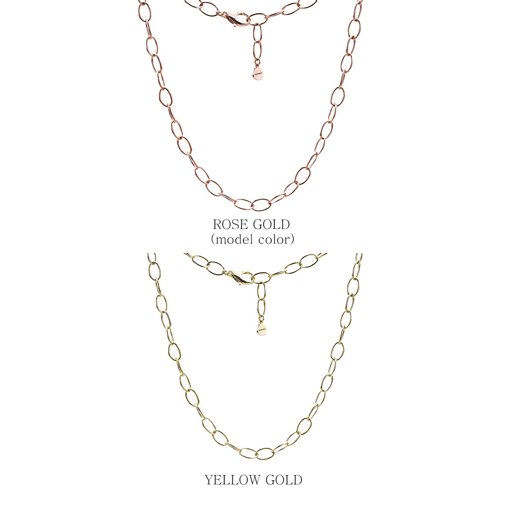 14K 18K bold chocker necklace anniversary gift custom korea