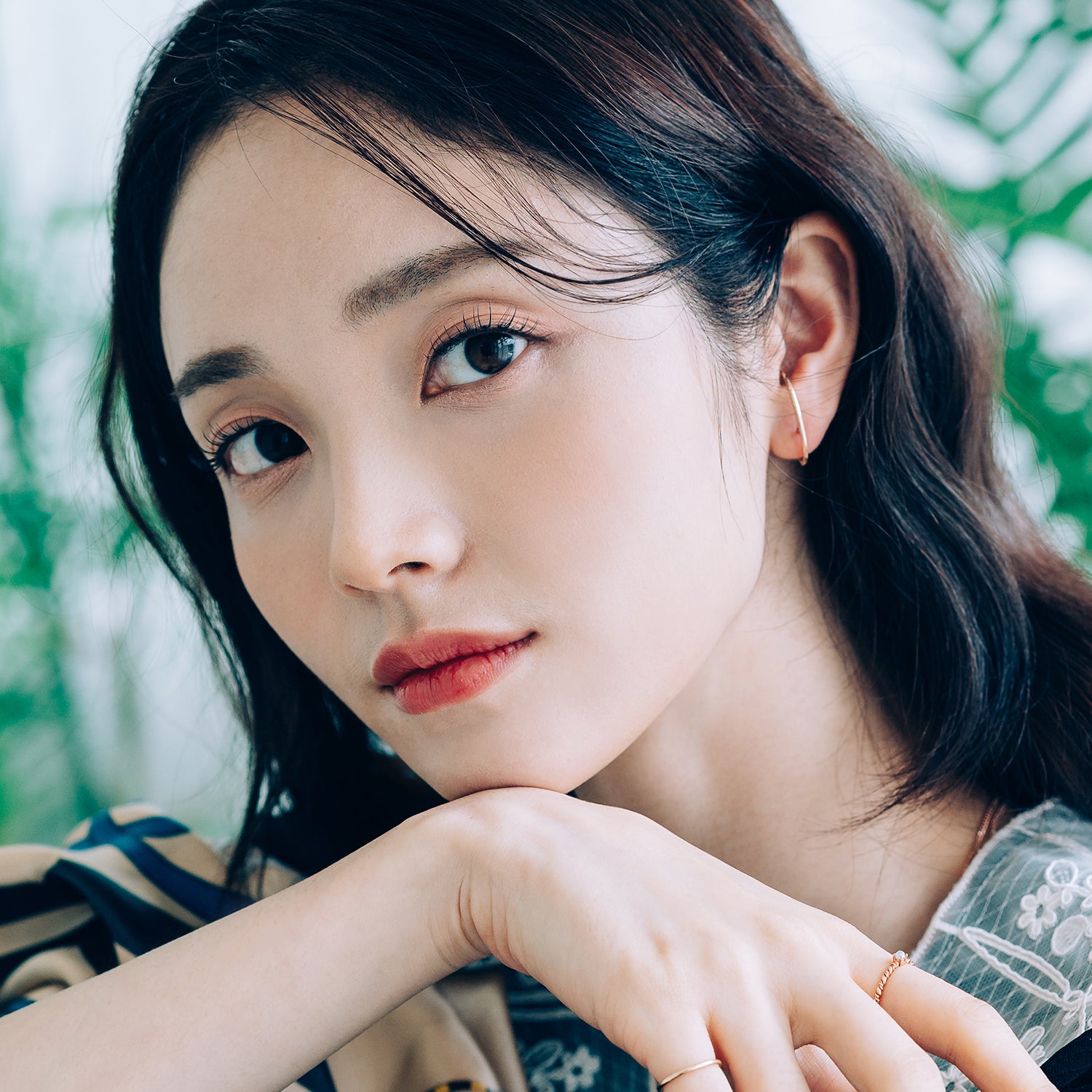 14k 18k gold earcuff 585 750 simple unique earring