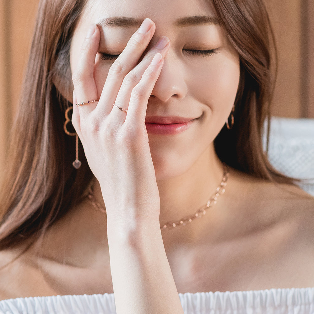 14K 18K bold chocker necklace anniversary gift custom korea