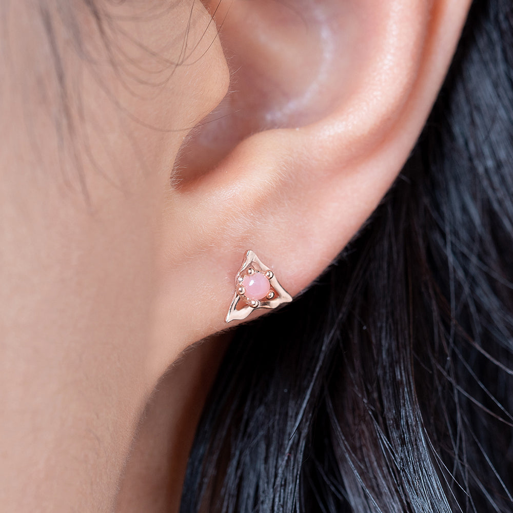 14K piercing 18K errings jewelry female simple gift opal turqoise