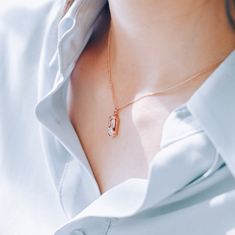 14k 18k daily diamond Ruby Sapphire necklace office wear jewelry gift