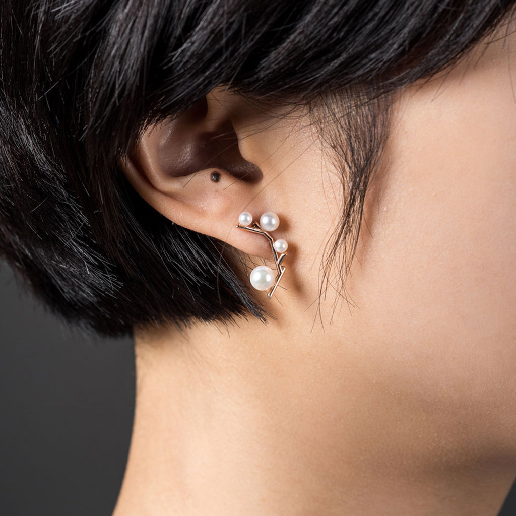 14k 18K Seawater Culture Pearl gold earring K jewellery gift