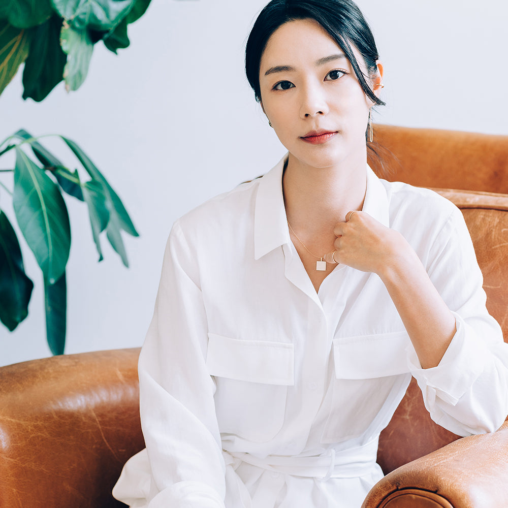 14k 18k daily gold necklace simple design handmade