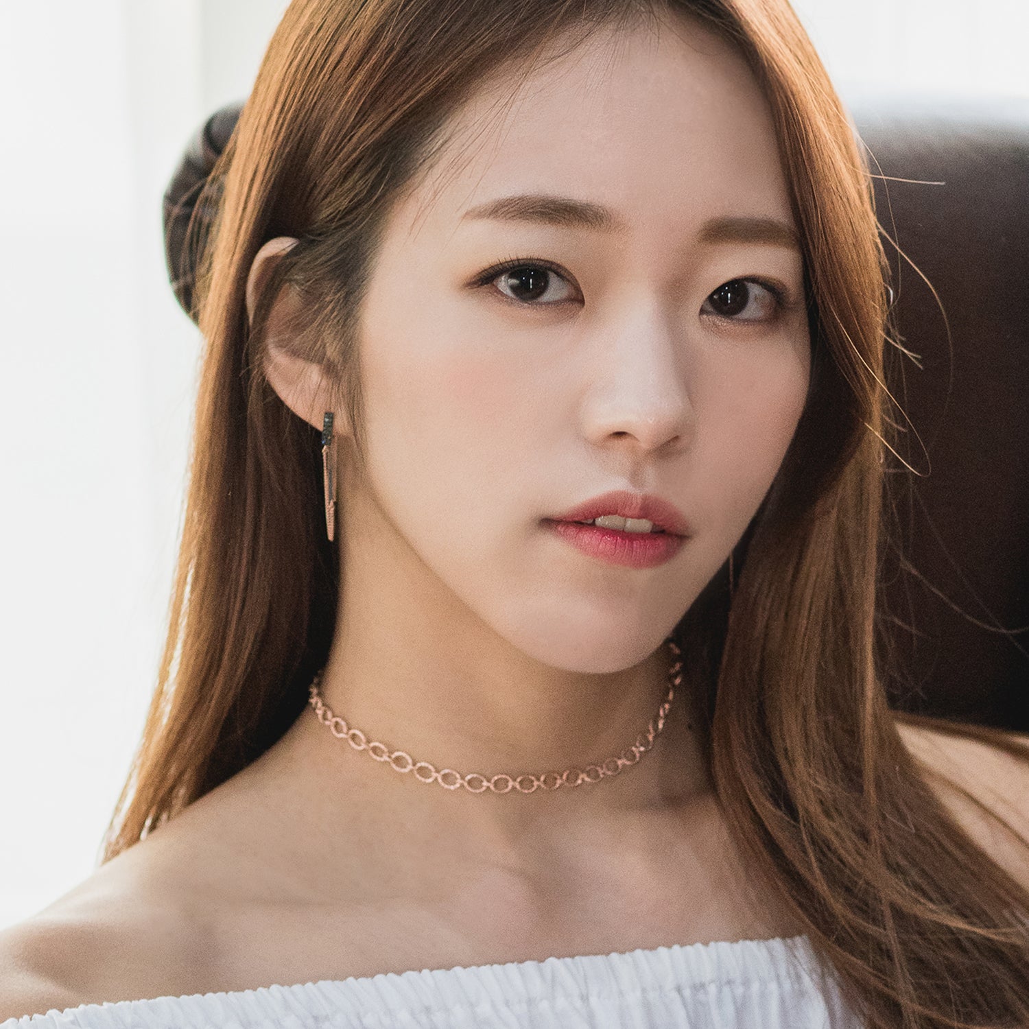 14k blue diamond A+++ earring 18k daily K jewelry GOLD jewellery