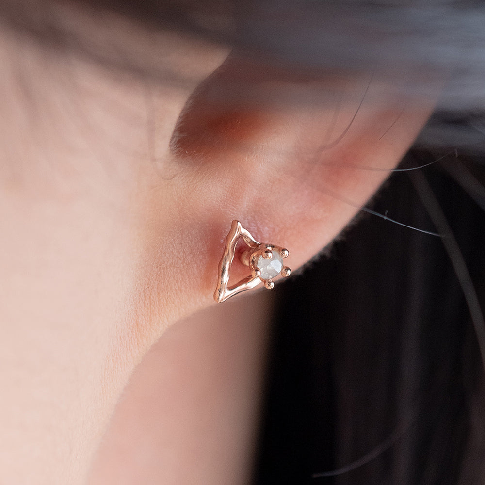 14K piercing 18K errings jewelry female simple gift opal turqoise