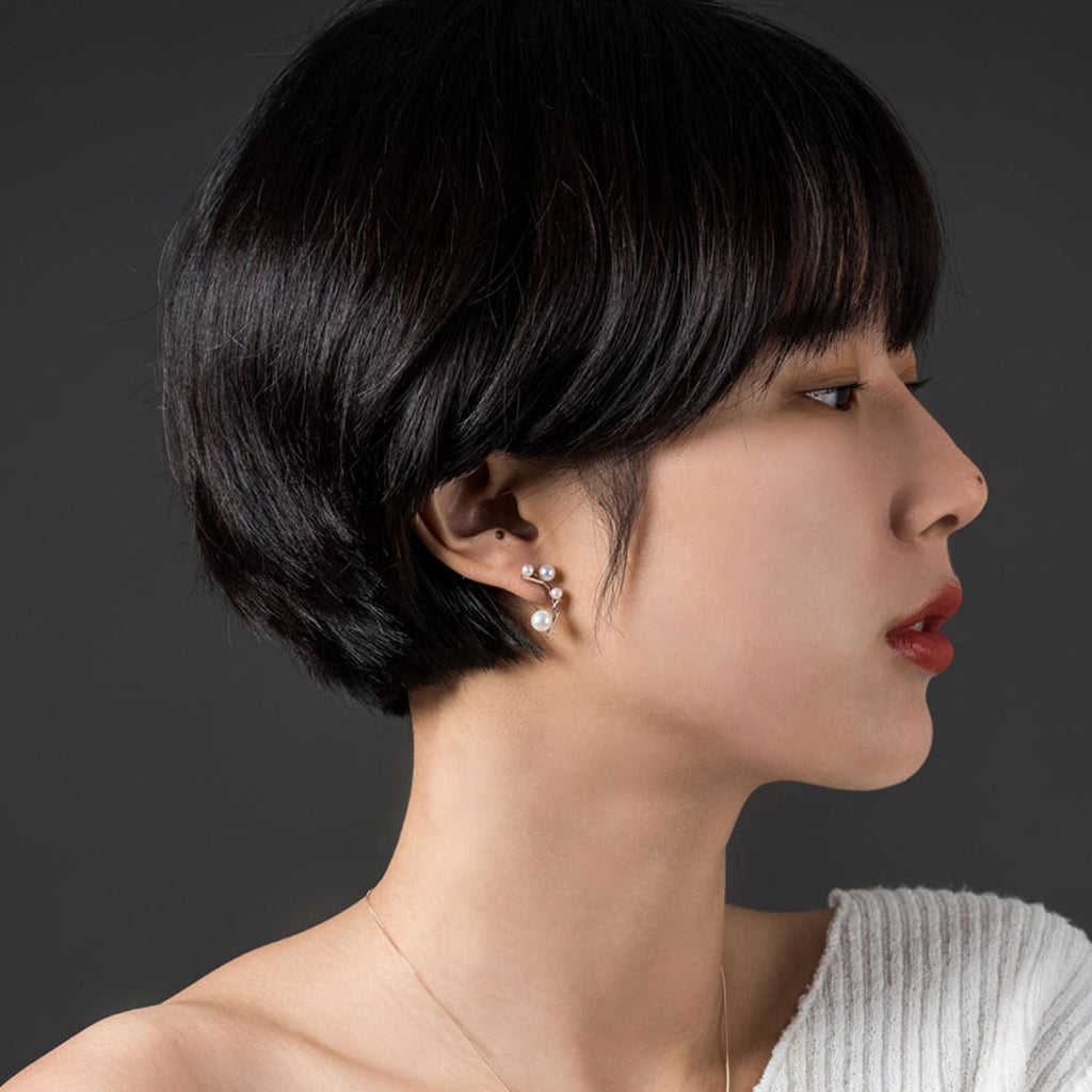 14k 18K Seawater Culture Pearl gold earring K jewellery gift