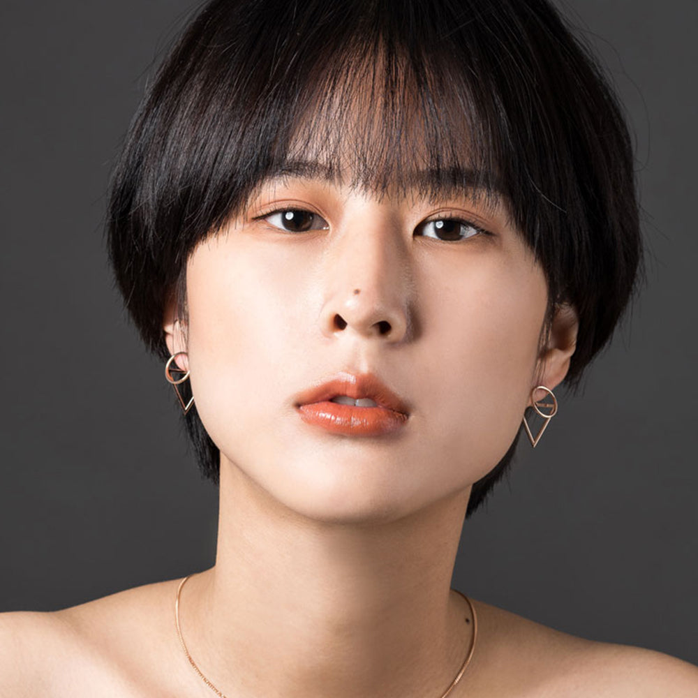 14K 18K unique GOLD earring K jewerly handmade custom brand