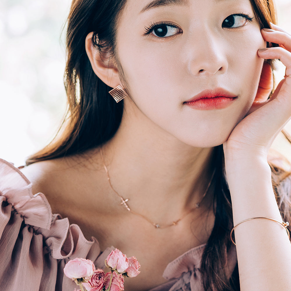 GOLD grey diamond A+++ CHOCKER 14K 18K anniversary gift custom