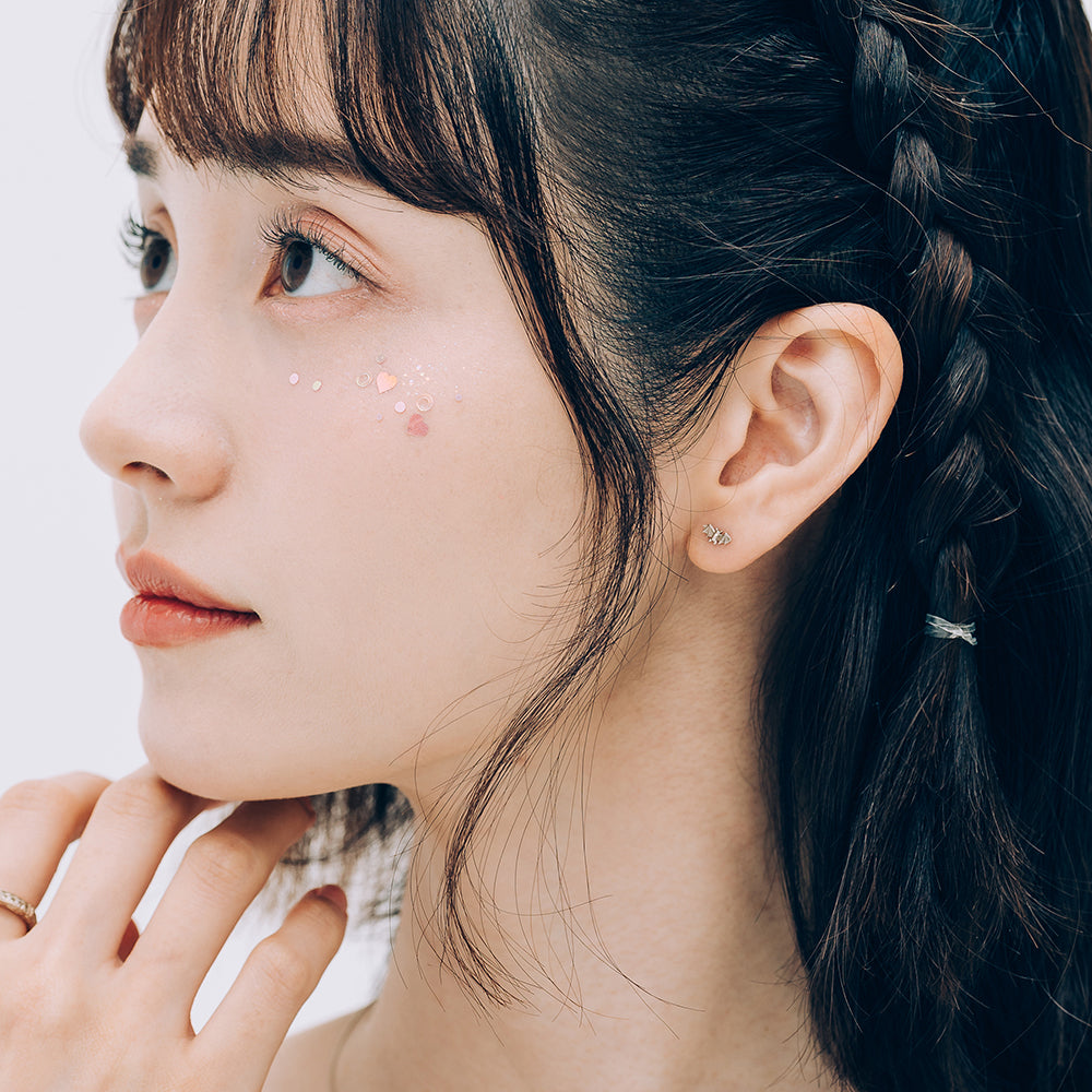 14K 18K gold piercing errings gold animal bat small simple gift custom jewerly