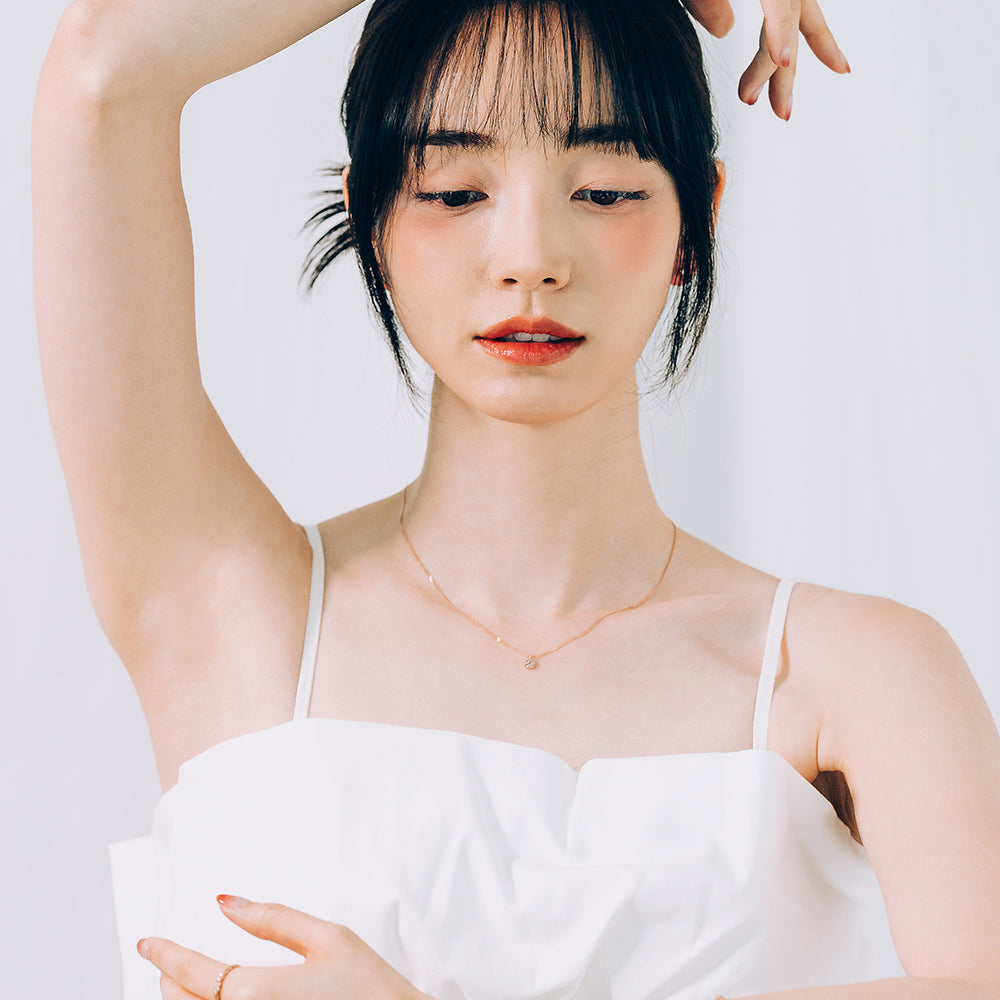 14k 18k Invisible setting diamond A+++ necklacke K jewerly gift