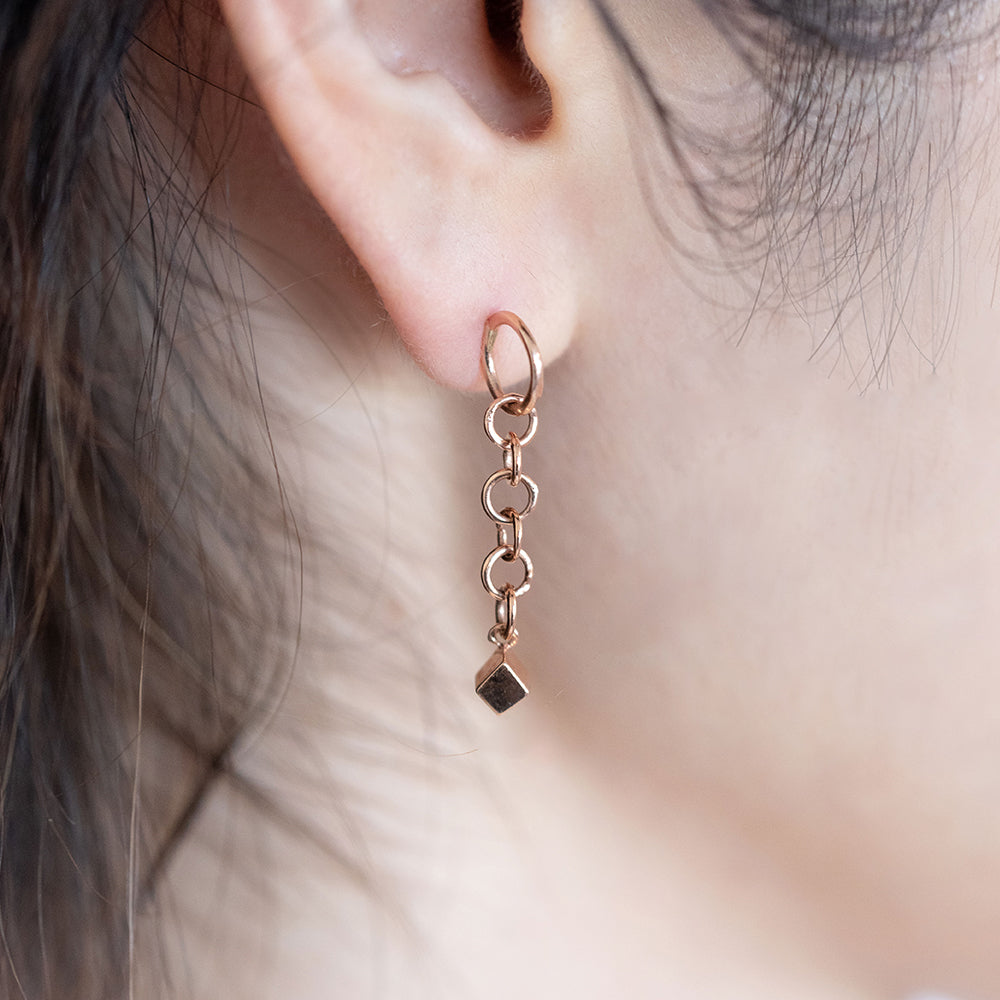 14k gold earring hoop Korea made 18k jewellery  earring  jewelry