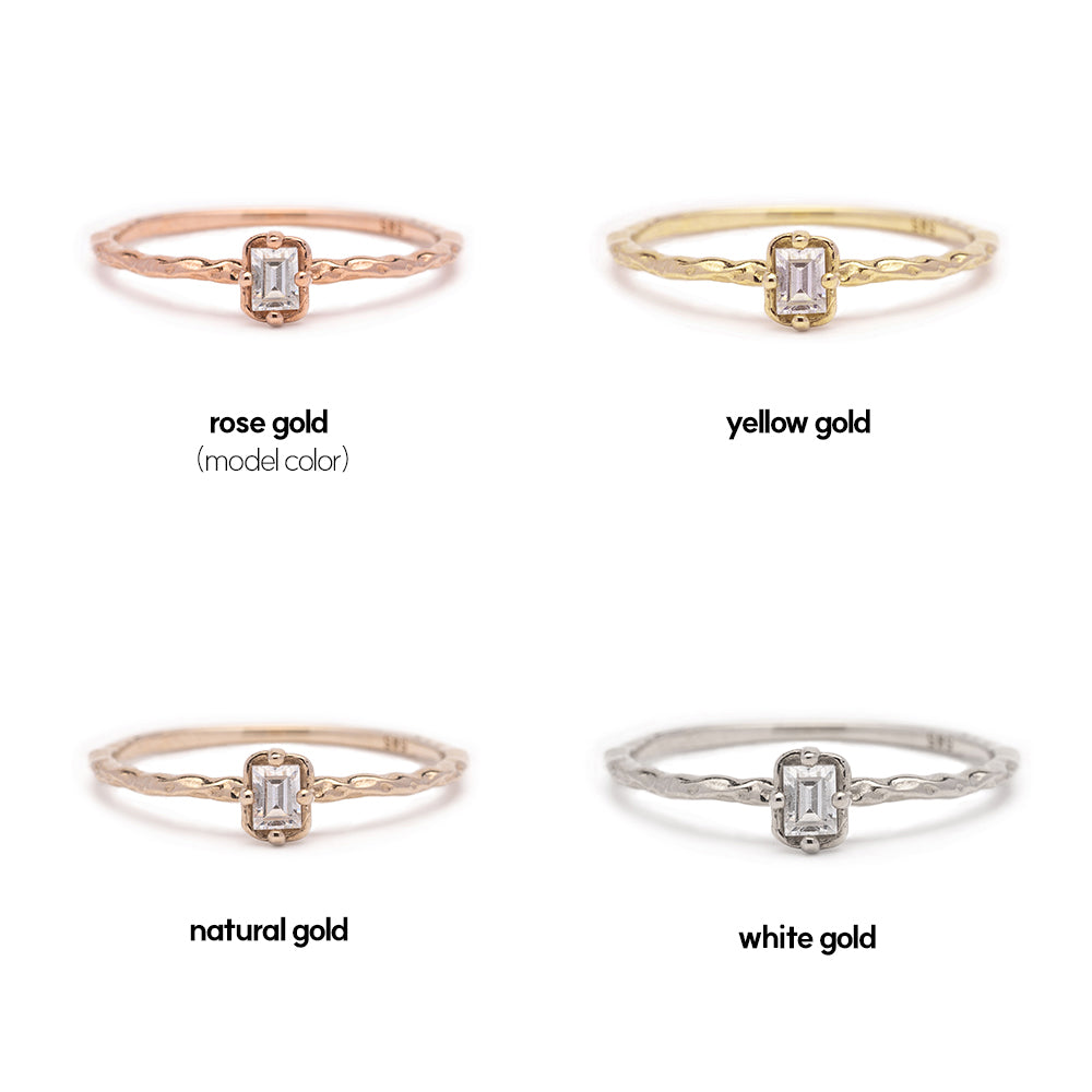 water drop design ring diamond A+++ elegant luxurious wave band 14k 18k gold