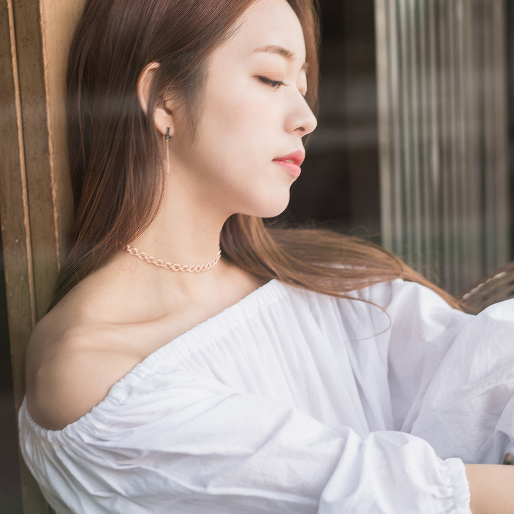 14K 18K bold chocker GOLD necklace anniversary gift custom