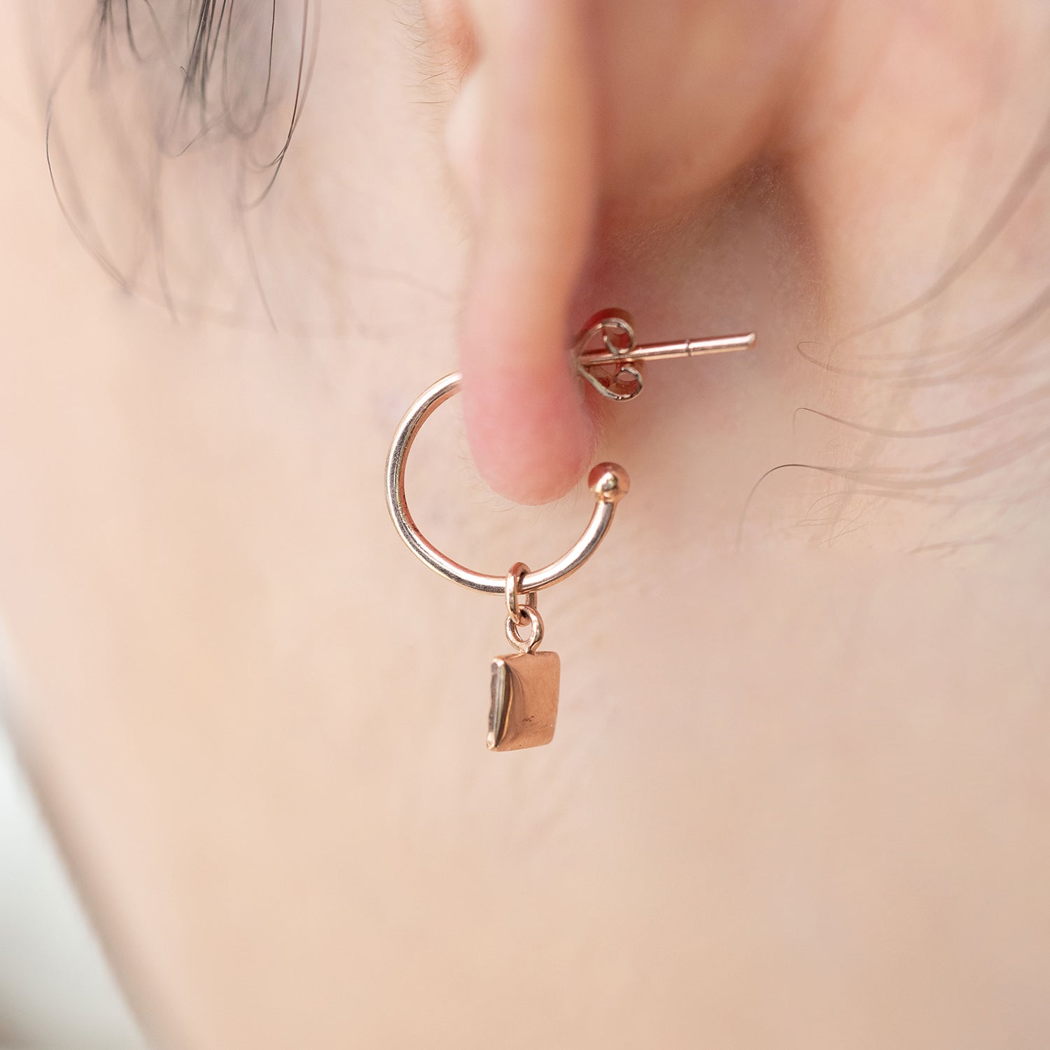 14k 18k gold earring  malachite turquoise K jewellery jewelry