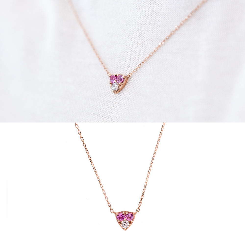 heart stone lovely gold 14k 18k necklace anniversary gift