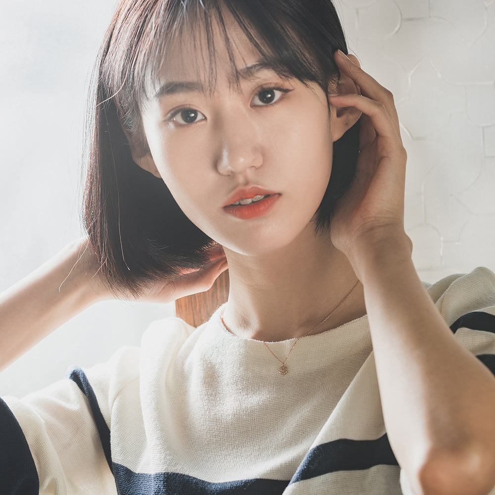 14K 18K grey blue rough diamond A++ GOLD Necklace flower