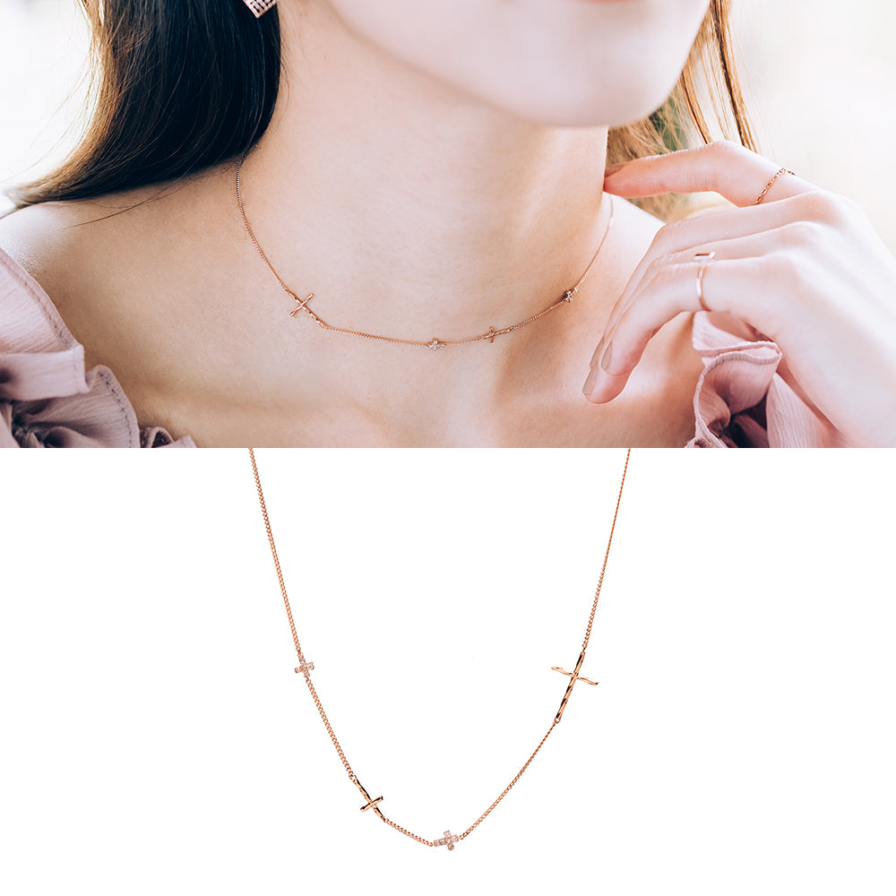 GOLD grey diamond A+++ CHOCKER 14K 18K anniversary gift custom