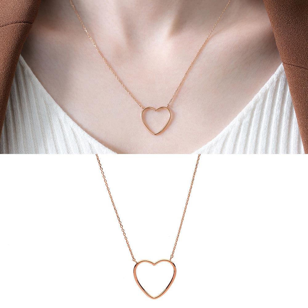 daily necklace GOLD 14k 18k 585 570 office-wear handmand K-jewerly