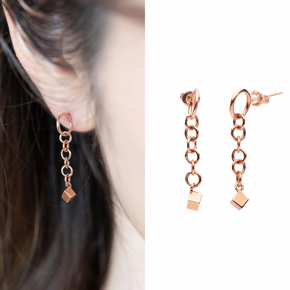 14k gold earring hoop Korea made 18k jewellery  earring  jewelry