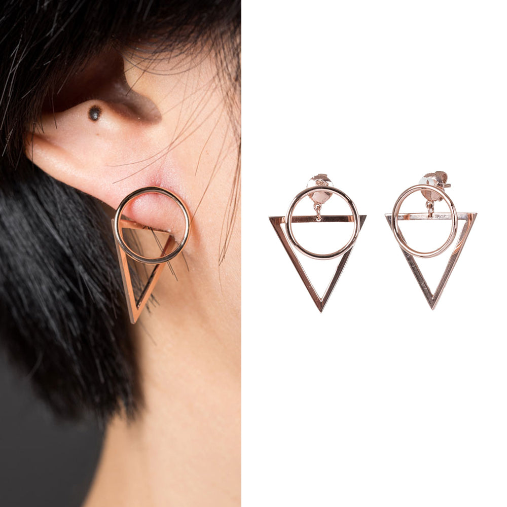 14K 18K unique GOLD earring K jewerly handmade custom brand