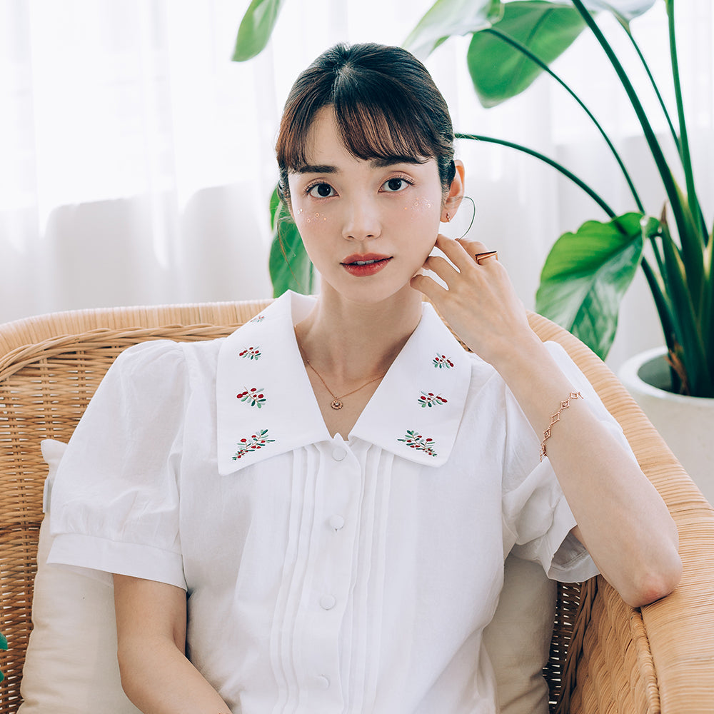 grey rough diamond cognac diamond gift gold necklace 14k 18k