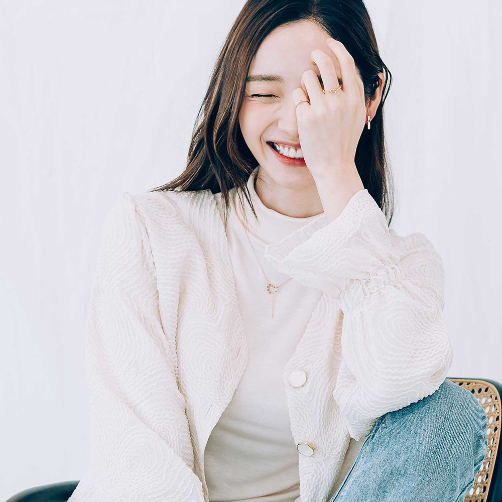 heart gold necklace 14K 18K drop chain daiy wear jewellery jewelry