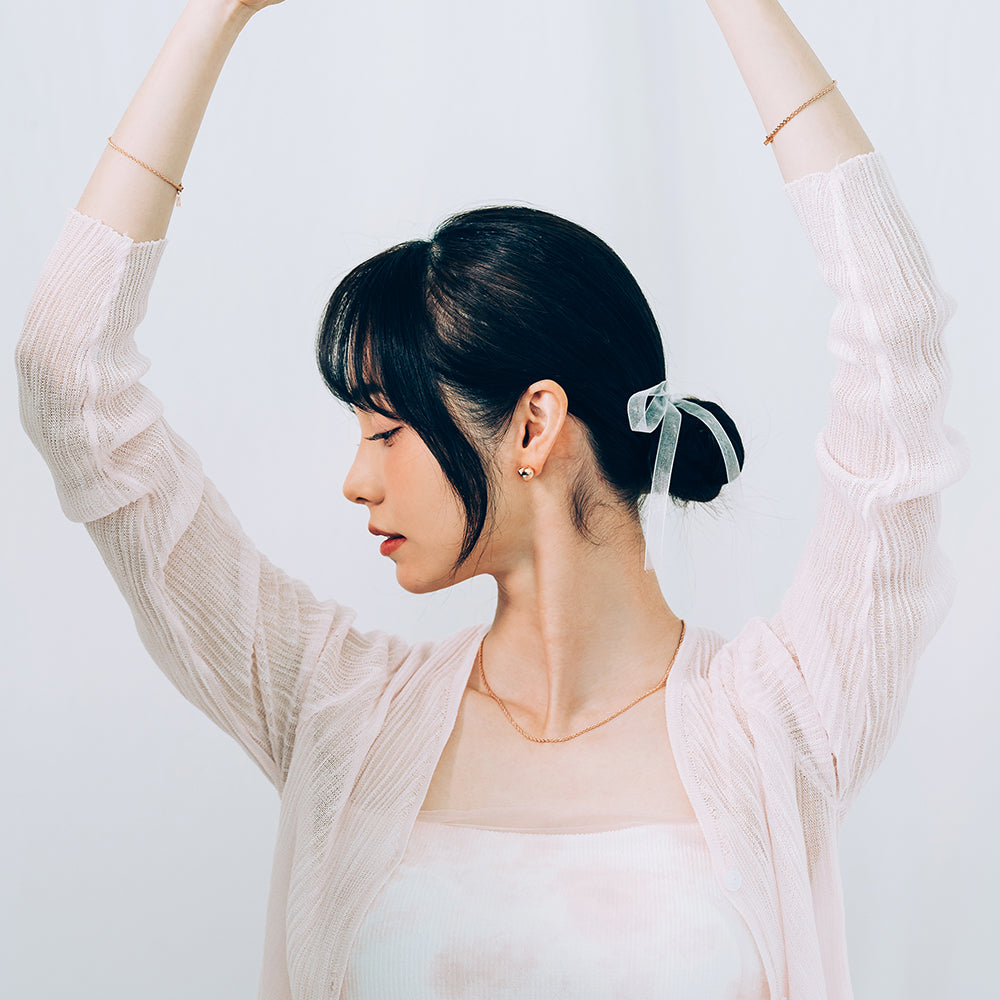 rope design necklace GOLD 14k 18k wedding daily gift